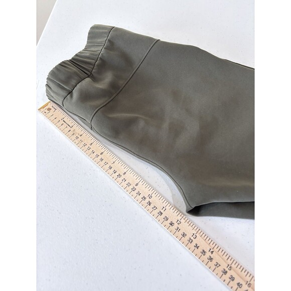 Lululemon Women On the Fly Olive Green Pants 4 Pull On Comfort Travel Weekend - Picture 12 of 13